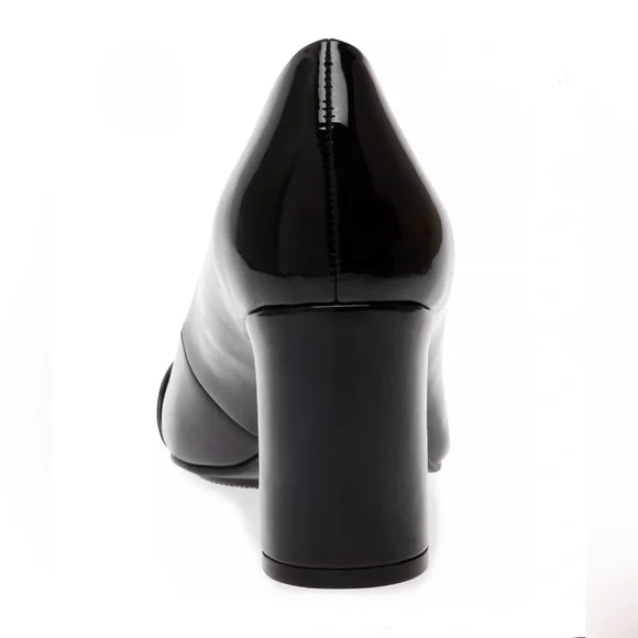 VGUC- Anne Klein ‘Bentley’ Buckle Block Heel Pump - Picture 3 of 13